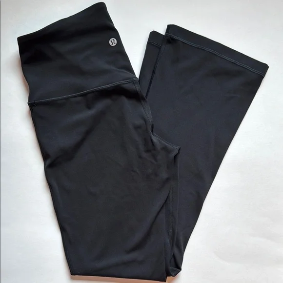 Lululemon Align Black leggings mini flares - Picture 1 of 2